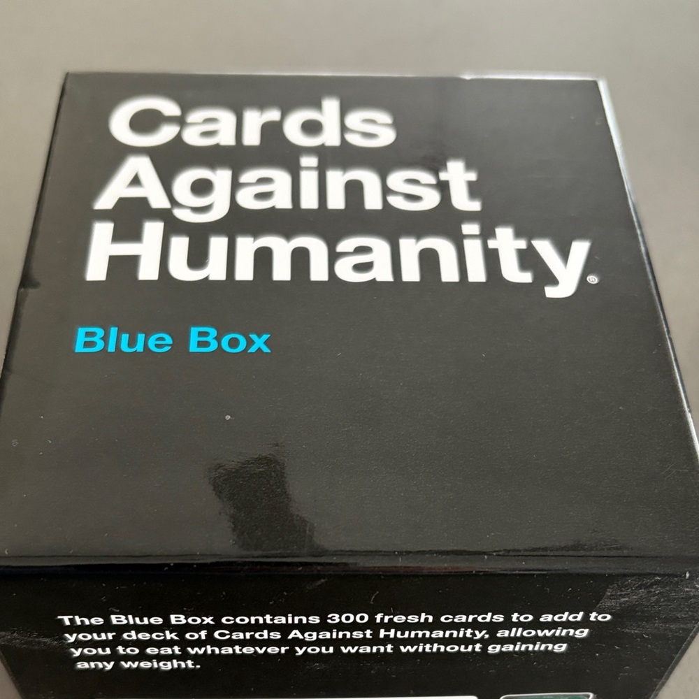 Cards Against Humanity Blue Box